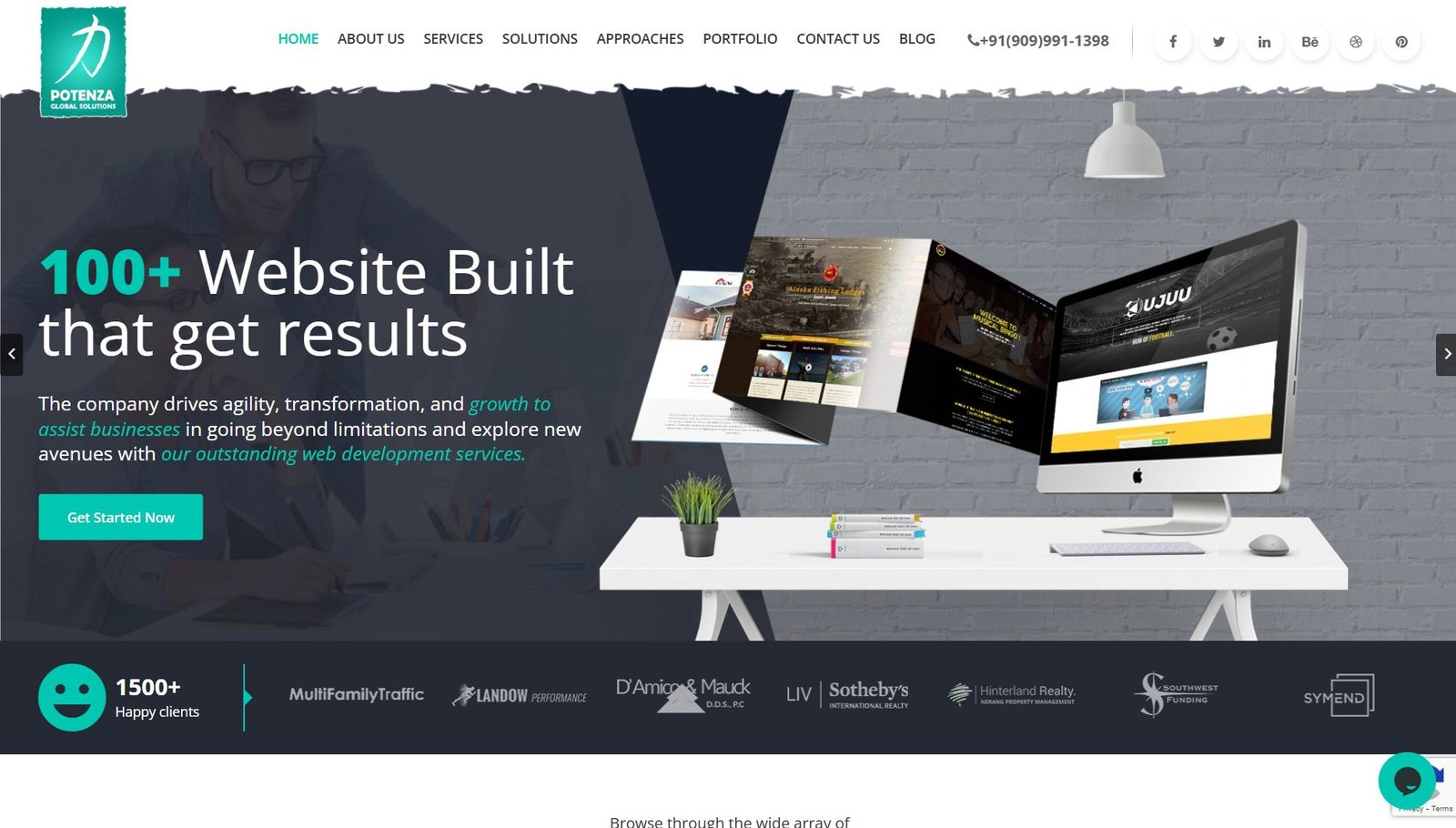 Potenza Global Solutions – Web Development & SEO – Aequitasinfotech.com – Ahmedabad